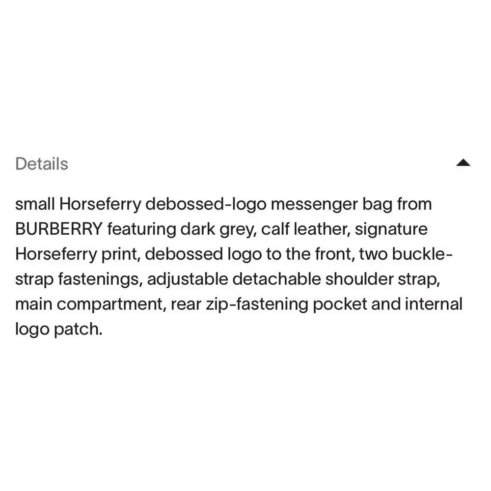 Burberry Leather Horseferry Debossed Logo Messenger Bag Small 8L NWT $1,550